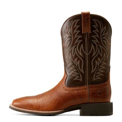 Image showing  Men's Sport Western Wide Square Toe Boots