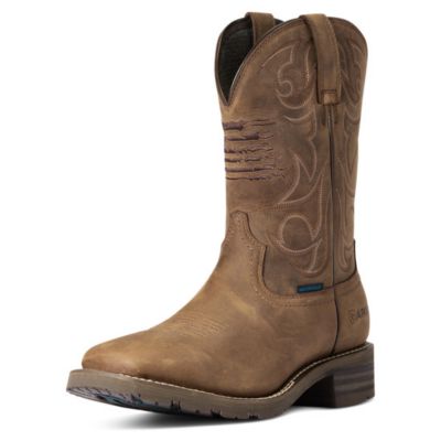 Ariat Men's Hybrid Patriot Waterproof Western Boots