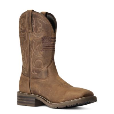 Image showing 2 th Ariat Men's Hybrid Patriot Waterproof Western Boots
