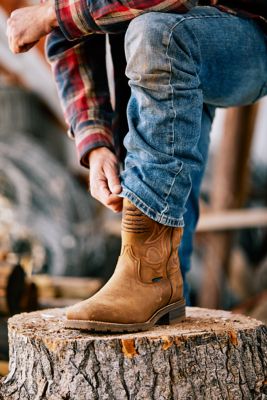 Image showing 6 th Ariat Men's Hybrid Patriot Waterproof Western Boots