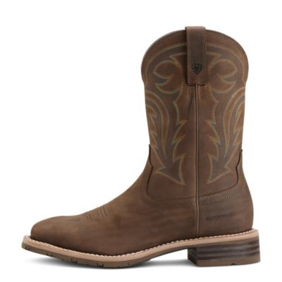 Image showing  Men's Hybrid Rancher Waterproof Western Boots
