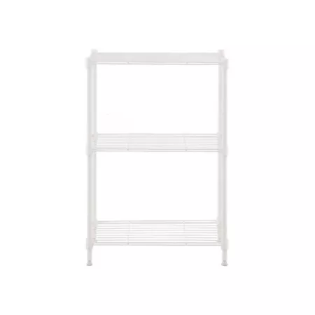 MZG 3-tier white wire shelf 12 x 18 x 26 Freestanding Shelving Units