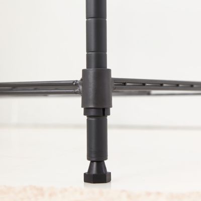 Image showing 8 th MZG 4-tier Wire Shelving Unit, 12X18X39, Gray