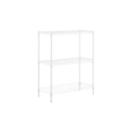 MZG 3-Tier Wire Shelf 14 x 24 x 31-in White Freestanding Shelving Units