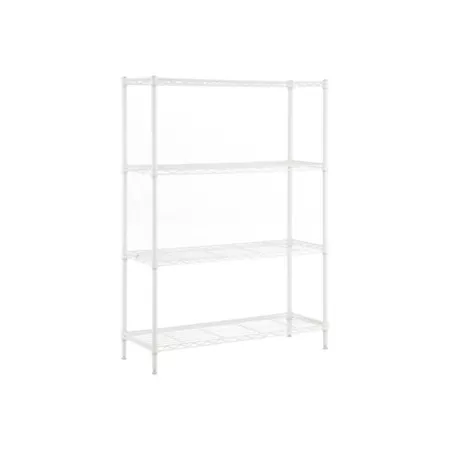 MZG 4-Tier Shelf 14" x 24" x 53" White Coating Freestanding Shelving Units