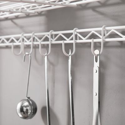 Image showing 5 th MZG 3-Tier Bakers Rack White Coating Finish1