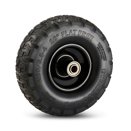Gorilla 10 in. No Flat Replacement Tire for Gorilla Carts (1 Pack)