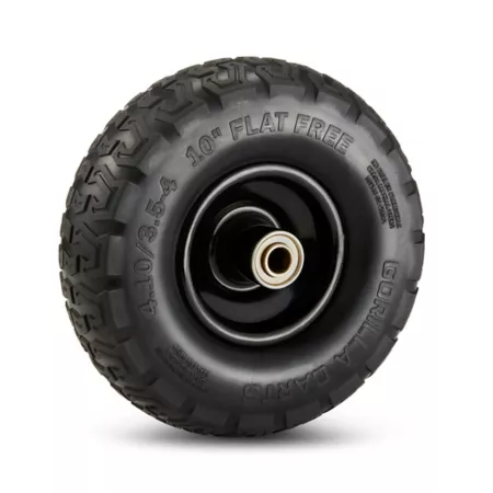 Gorilla 10" Flat-Free Replacement Tire for Gorilla Carts 1-Pack Lawn & Garden Wheels