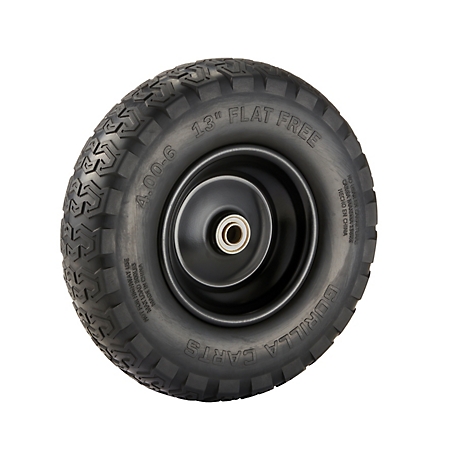 Gorilla 13 in. No Flat Replacement Tire for Gorilla Carts (1 Pack)