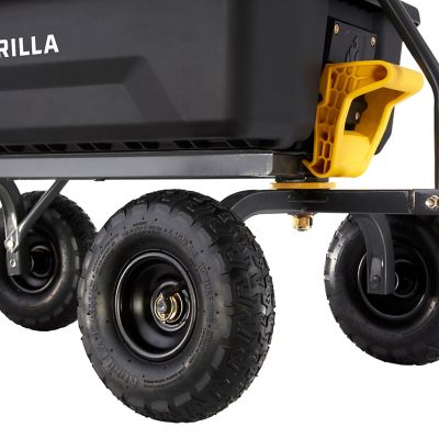 Image showing  10 in. Pneumatic Replacement Tire for Gorilla Carts (1 Pack)