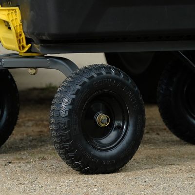 Image showing  13 in. Pneumatic Replacement Tire for Gorilla Carts (1 Pack)