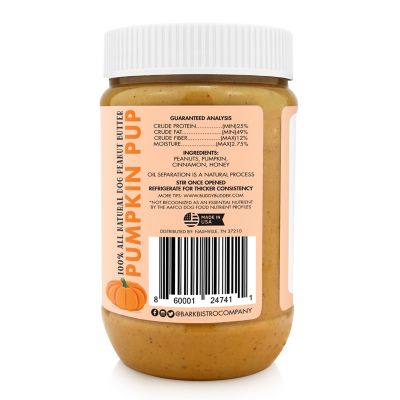 Image showing  Pumpkin Pump Peanut Butter Spread for Dogs, 17 oz.