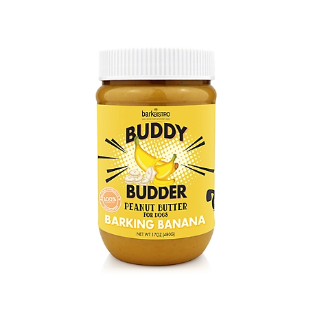 Buddy Budder Barkin Banana Buddy Budder, 17 oz.