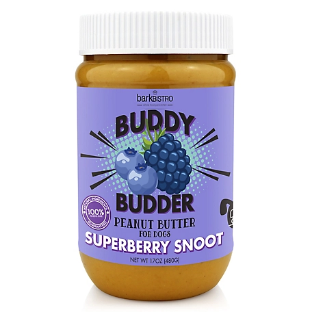 Buddy Budder Superberry Snoot Buddy Budder, 17 oz.