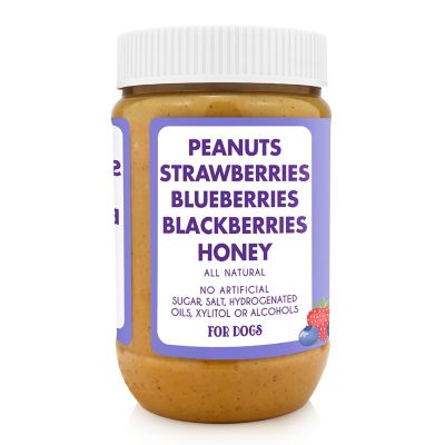 Image showing  Superberry Snoot Peanut Butter Spread for Dogs, 17 oz.