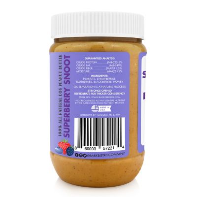 Image showing  Superberry Snoot Peanut Butter Spread for Dogs, 17 oz.