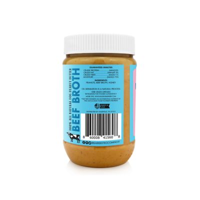 Image showing  Beef Broth Peanut Butter Spread for Dogs, 17 oz.