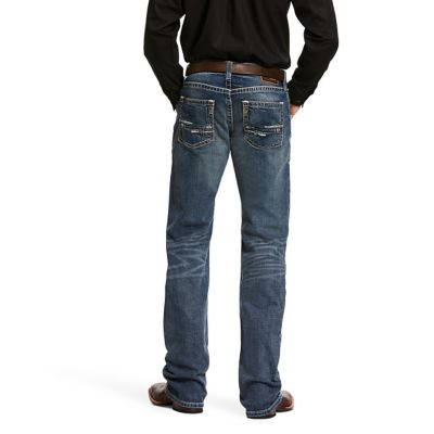 Image showing 1 th Ariat Men's M5 Adkins Straight Leg Jeans, 10030275