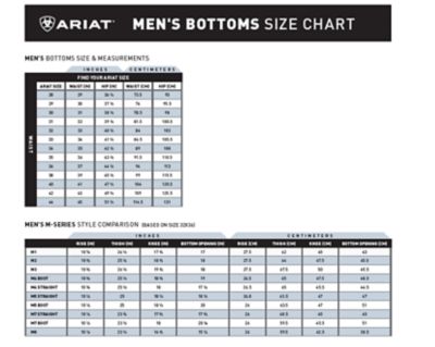 Image showing 5 th Ariat Men's M4 Legacy Relaxed Boot Cut Jeans, 10022674