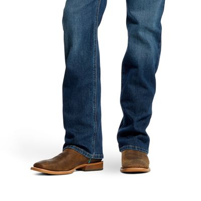 Image showing 2 th Ariat Men's M4 Legacy Relaxed Boot Cut Jeans, 10022674