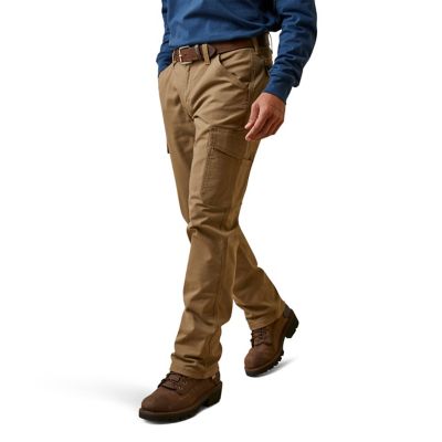 Image showing 0 th Ariat Men's Rebar M4 Relaxed Made Tough Cargo Straight Leg Work Pant