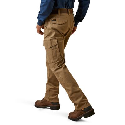 Image showing 1 th Ariat Men's Rebar M4 Relaxed Made Tough Cargo Straight Leg Work Pant
