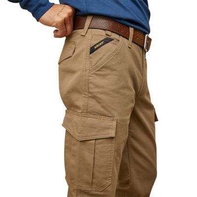 Image showing 2 th Ariat Men's Rebar M4 Relaxed Made Tough Cargo Straight Leg Work Pant