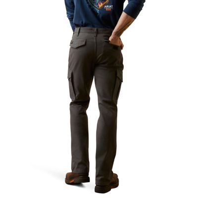 Image showing  Men's Rebar M4 Relaxed Made Tough Cargo Straight Leg Work Pant