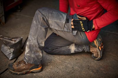 Image showing 6 th Ariat Men's Rebar M4 Relaxed Made Tough Cargo Straight Leg Work Pant