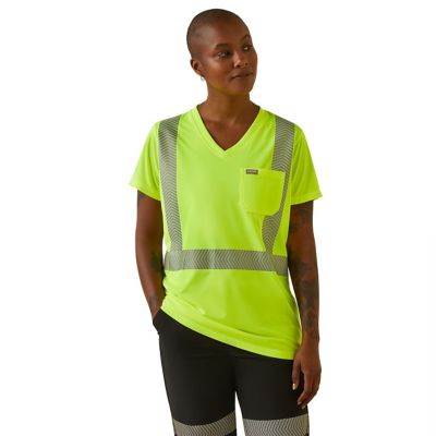 Ariat Women's Rebar Hi-Vis ANSI Short Sleeve Work T-Shirt, 10043642