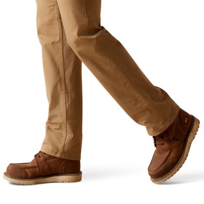 Image showing 4 th Ariat Women's Made Tough Straight Leg Fit Rebar Perfect Rise Work Pants