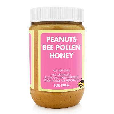 Image showing  Beehive Buzz Peanut Butter Spread for Dogs, 17 oz.