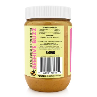 Image showing  Beehive Buzz Peanut Butter Spread for Dogs, 17 oz.