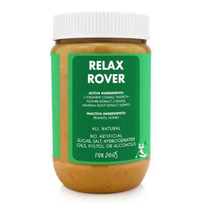 Image showing  Relax Rover Peanut Butter Spread for Dogs, 17 oz.