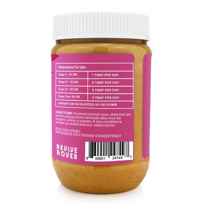 Image showing  Hip and Joint Budder Cranberry Peanut Butter Spread for Dogs, 17 oz.