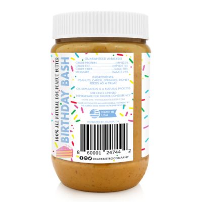 Image showing  Birthday Bash Peanut Butter Spread for Dogs, 17 oz.
