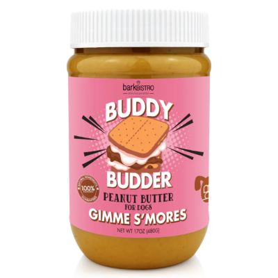 Image showing  Gimme S mores Peanut Butter Spread for Dogs, 17 oz.