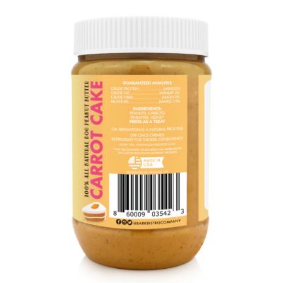 Image showing  Carrot Cake Peanut Butter Spread for Dogs, 17 oz.