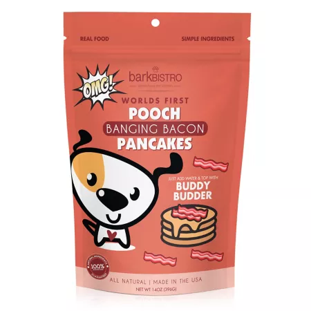 Pooch Pancakes Banging Bacon Pooch Pancakes 14 oz. Dog Soft & Chewy Treats