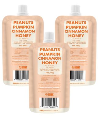 Image showing  Pumpkin Pup Buddy Budder Trio Squeeze pk., 4 oz.