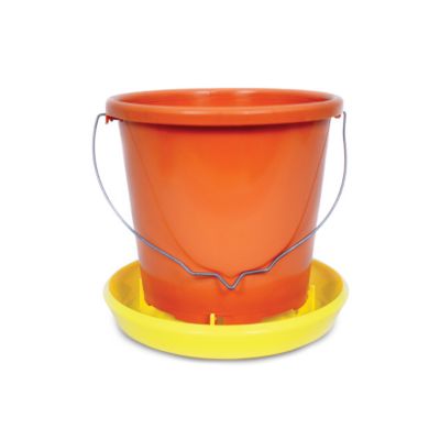Image showing  Hanging Poultry Feeder And Drinker With Rope 1 Pack