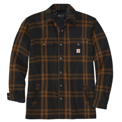 Carhartt Rugged Flex Flannel Sherpa Lined Shirt Jac