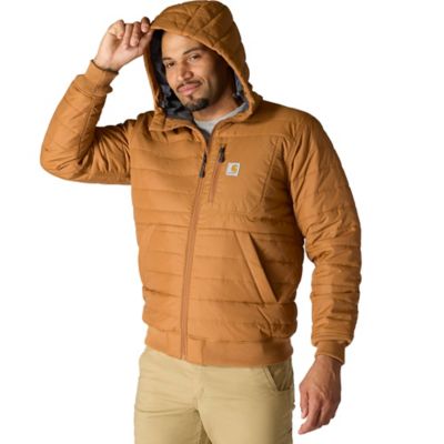 Image showing  Men's Rain Defender Relaxed Fit Lightweight Insulated Hooded Jacket