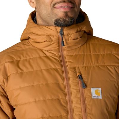 Image showing 9 th Carhartt Men's Rain Defender Relaxed Fit Lightweight Insulated Hooded Jacket