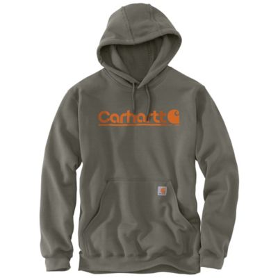 Carhartt Men's Loose Fit Midweight Logo Graphic Sweatshirt, 106793-DOV