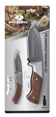 Mossy Oak Damascus Knives, 2 pk., TBD116-22