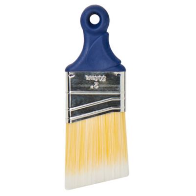 Valspar Short Rubber Handle Angle Wall and Trim Brush, 2 in.