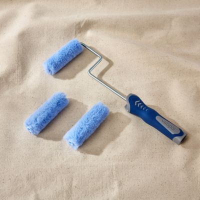 Image showing  4 in. x 3/8 in. Walls and Ceilings Knit Mini Roller, 1-Pack