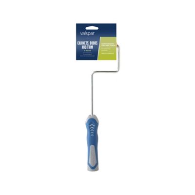 Image showing  4 in. White Foam Mini Roller and Frame Combo, Foam, 1-Pack