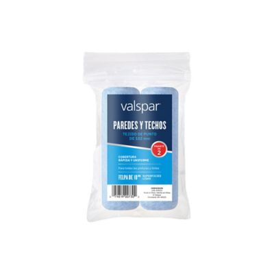 Image showing  4 in. x 3/8 in. Walls and Ceilings Knit Mini Roller Covers, 2-Pack